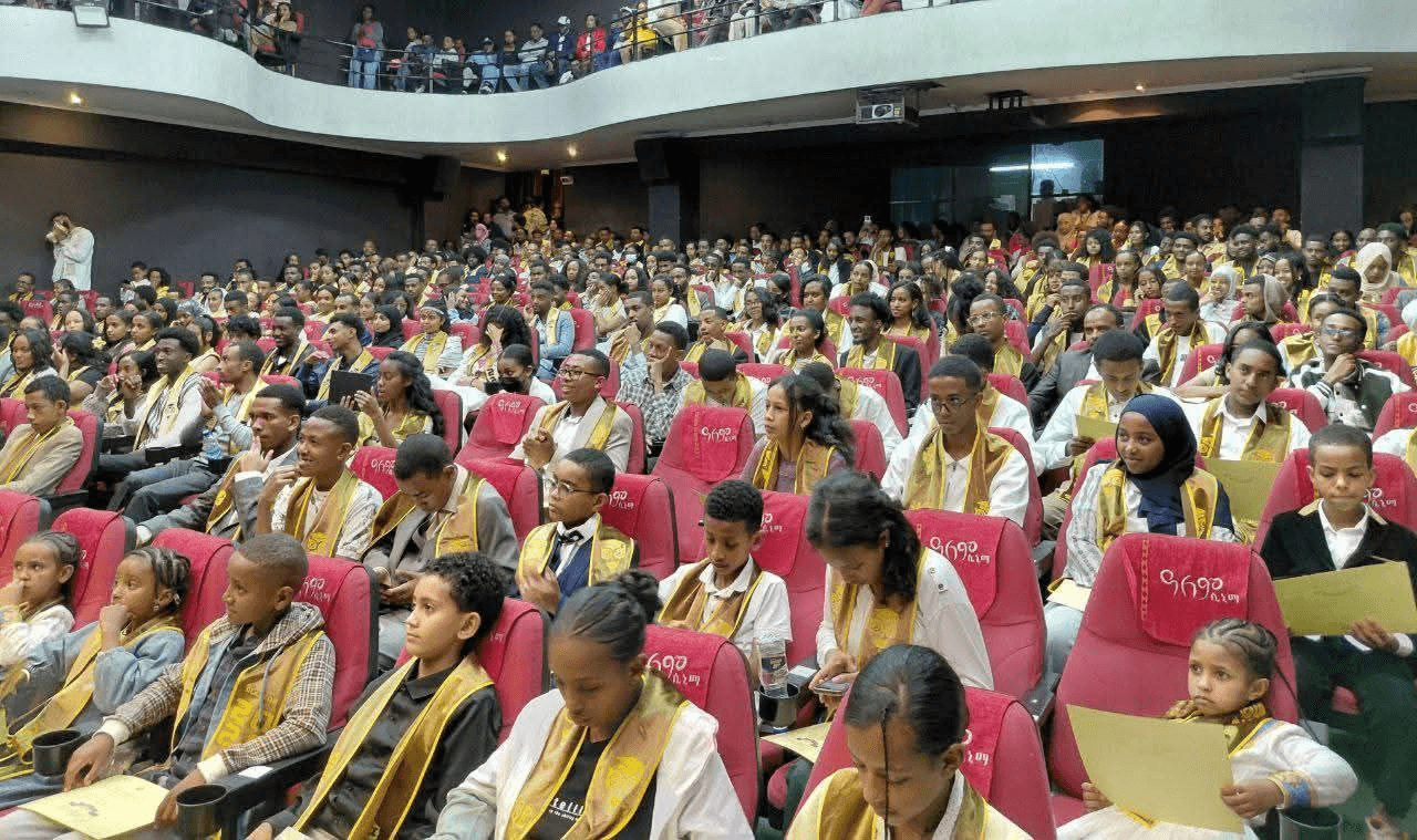 Students learning at Sage Institute